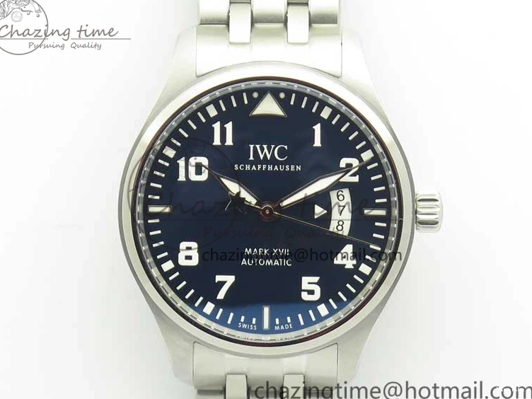 MIROTIME 0811 Mark XVII IW327014 Le Petit Prince MKS 1:1 Best Edition Blue Dial on SS Bracelet MIYOTA 9015 V FastDry 7191